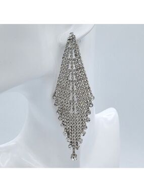 Long Crystal Earrings #2532